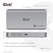 CLUB3D CSV-2563 5-1 Thunderbolt 5 Hub Triple video 5K60Hz Thunderbolt Share Certifi ed 180W CLUB3D CSV-2563 5-1 Thunderbolt 5 Hub Triple video 5K60Hz Thunderbolt Share Certifi ed 180W
