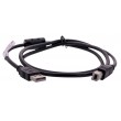 Lanberg CA-USBA-11CC-0010-BK USB cable 1 m 2.0 USB B Black Lanberg CA-USBA-11CC-0010-BK USB cable 1 m 2.0 USB B Black