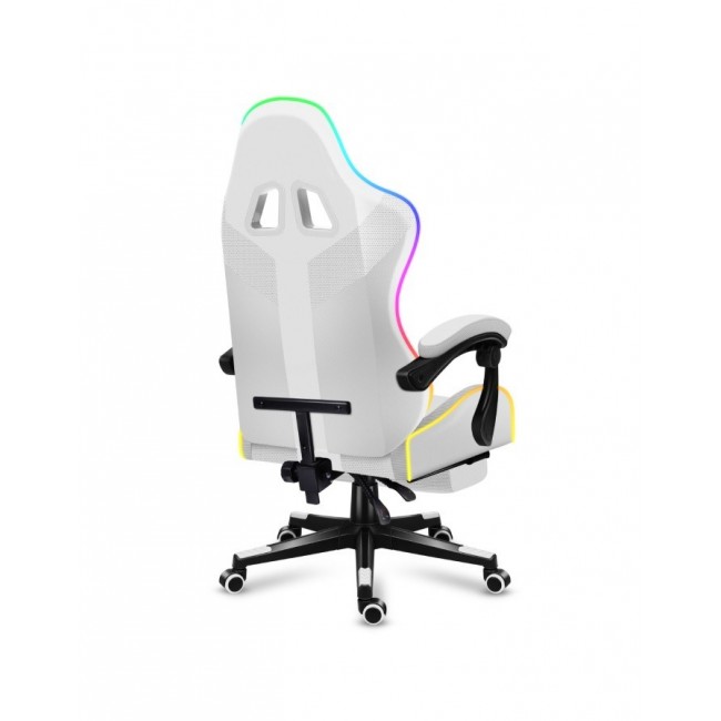 Huzaro FORCE 4.7 PC gaming chair Bucket (cradle) seat White