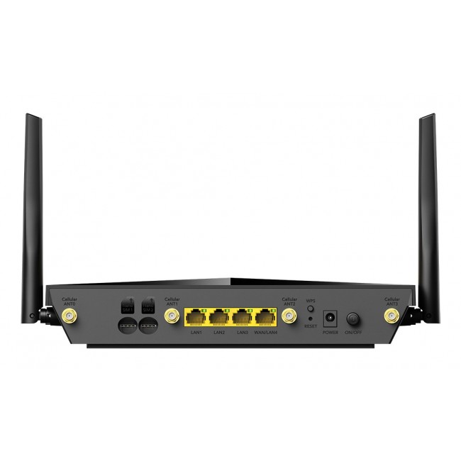 Cudy P5 wireless router Gigabit Ethernet Dual-band (2.4 GHz / 5 GHz) 5G Black
