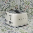 Smeg 50's Style Toaster TSF03CREU Cream