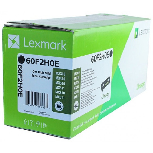 Lexmark 602H toner cartridge 1 pc(s) Original Black Lexmark 602H toner cartridge 1 pc(s) Original Black