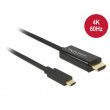 DeLOCK 85291 video cable adapter 2 m USB Type-C HDMI Black DeLOCK 85291 video cable adapter 2 m USB Type-C HDMI Black