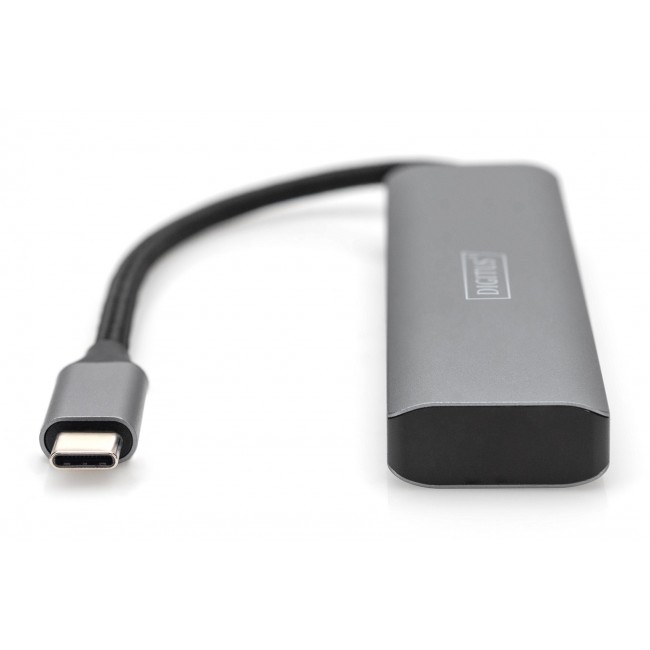 Digitus USB-C 4 Port HUB, 2x USB A + 2x USB-C