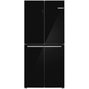 Bosch Serie 4 KMC85LBEA side-by-side refrigerator Freestanding 547 L E Black