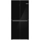 Bosch Serie 4 KMC85LBEA side-by-side refrigerator Freestanding 547 L E Black