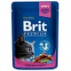 BRIT Cat Pouches Family Plate - wet cat food - 12 x 100g