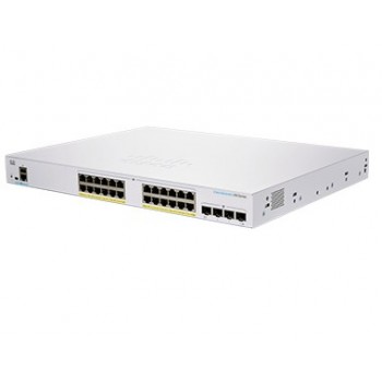 Cisco CBS350-24P-4X-EU network switch Managed L2/L3 Gigabit Ethernet (10/100/1000) Silver