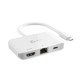 Docking station j5create USB-C to 4K HDMI Ethernet Adapter 1x4K HDMI/1xUSB-C/1xRJ45 Gigabit colour white JCA351-N