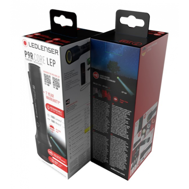 Ledlenser 502987 flashlight Black Hand flashlight LED