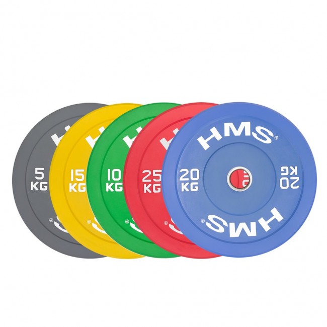 HMS Fitness CBR05 1 pc(s) Olympic Rubber-coated weight disc HMS Fitness CBR05 1 pc(s) Olympic Rubber-coated weight disc