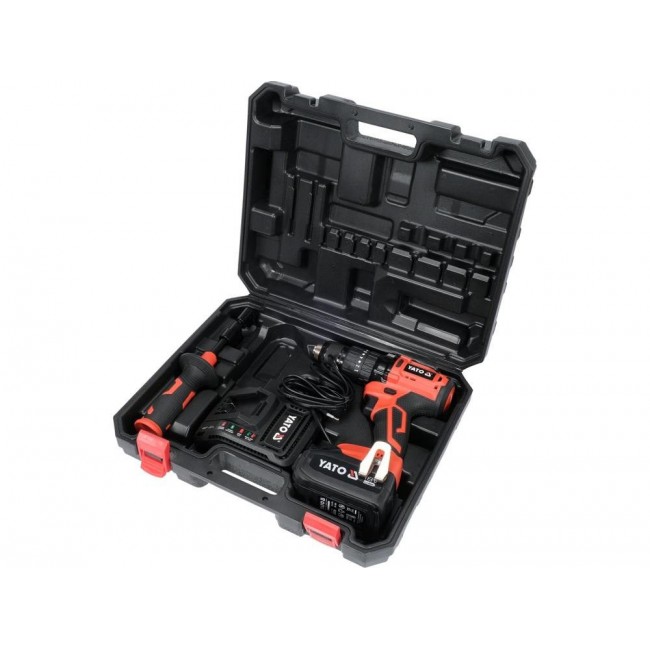 Yato YT-82790 drill 2100 RPM Keyless 1.4 kg Black, Red