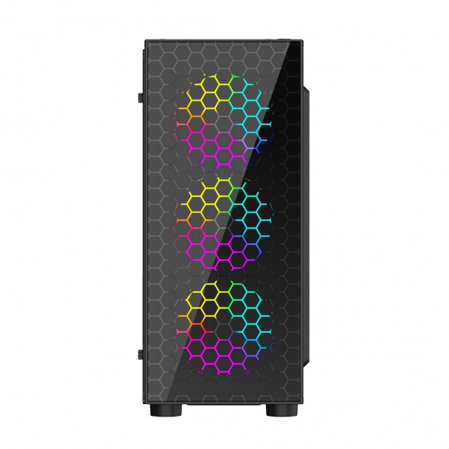Gembird Fornax 500 Midi Tower Black Gembird Fornax 500 Midi Tower Black