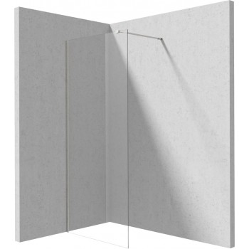 Walk-in shower wall 70 cm