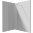 Walk-in shower wall 70 cm