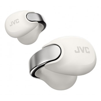 JVC HA-NP1TWU - open-back TWS earcuff headphones, white