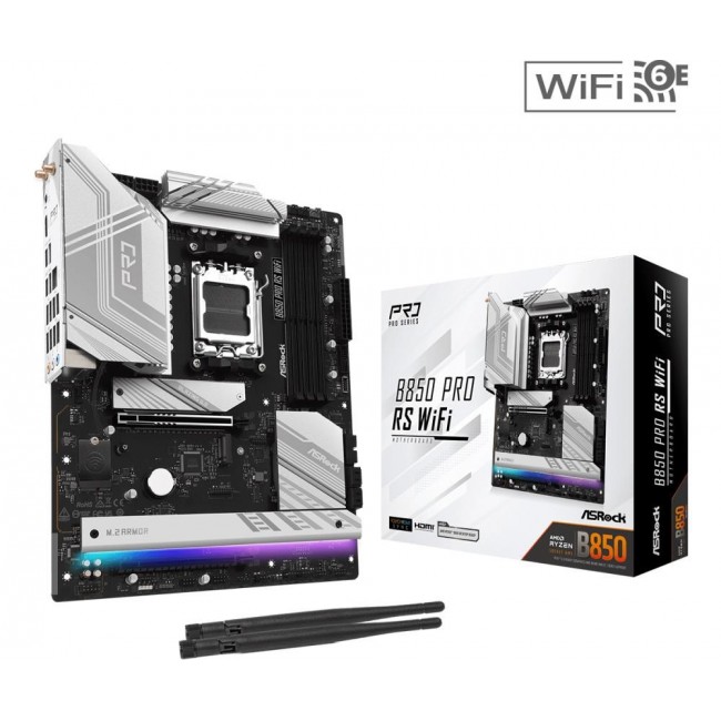 Asrock B850 Pro RS WiFi AMD B850 Socket AM5 ATX