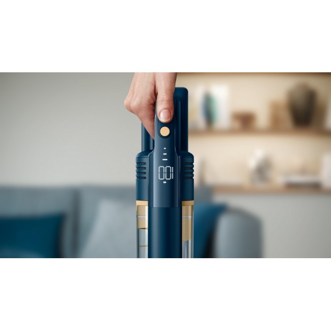 Philips 5000 series XC5043/01 stick vacuum/electric broom Battery Dry&wet Cyclonic Bagless Blue, Yellow Philips 5000 series XC5043/01 stick vacuum/electric broom Battery Dry&wet Cyclonic Bagless Blue, Yellow