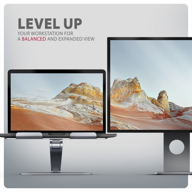 Axagon STND-LQ laptop stand Grey 40.6 cm (16 Axagon STND-LQ laptop stand Grey 40.6 cm (16