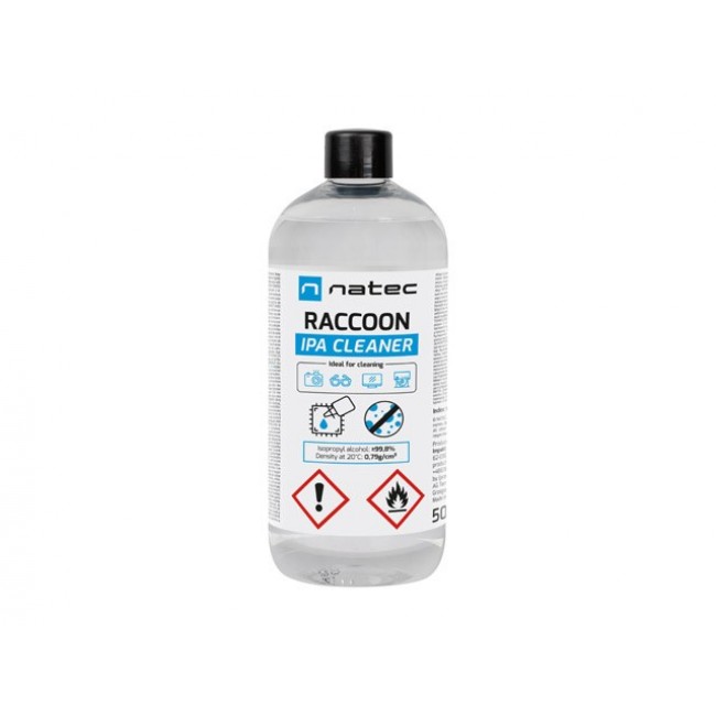 ISOPROPYL ALCOHOL NATEC RACCOON IPA CLEANER 500ML ISOPROPYL ALCOHOL NATEC RACCOON IPA CLEANER 500ML
