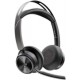 HP Poly Voyager Focus 2 Microsoft Teams Certified USB-C-C Headset +USB-C/A Adapter +Charging Stand