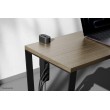 Neomounts DS22-840BL6 Desk socket with clamp and USB-C and USB-A ports - Quick charge