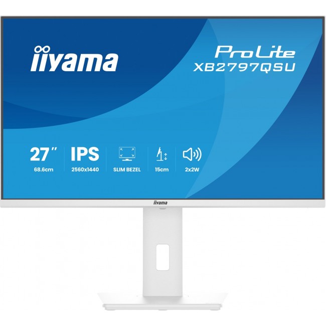 iiyama ProLite XB2797QSU-W1 computer monitor 68.6 cm (27 iiyama ProLite XB2797QSU-W1 computer monitor 68.6 cm (27