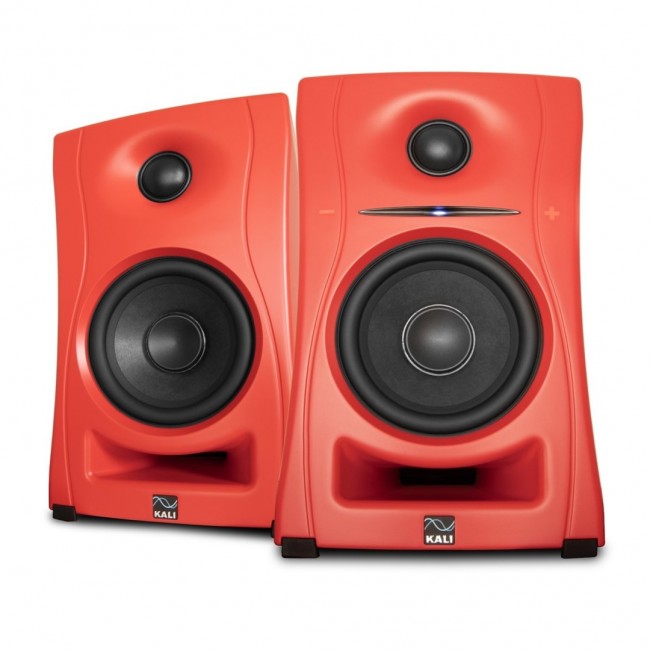 Kali Audio LP-UNF-R - a pair of Bluetooth monitor speakers (red) Kali Audio LP-UNF-R - a pair of Bluetooth monitor speakers (red)