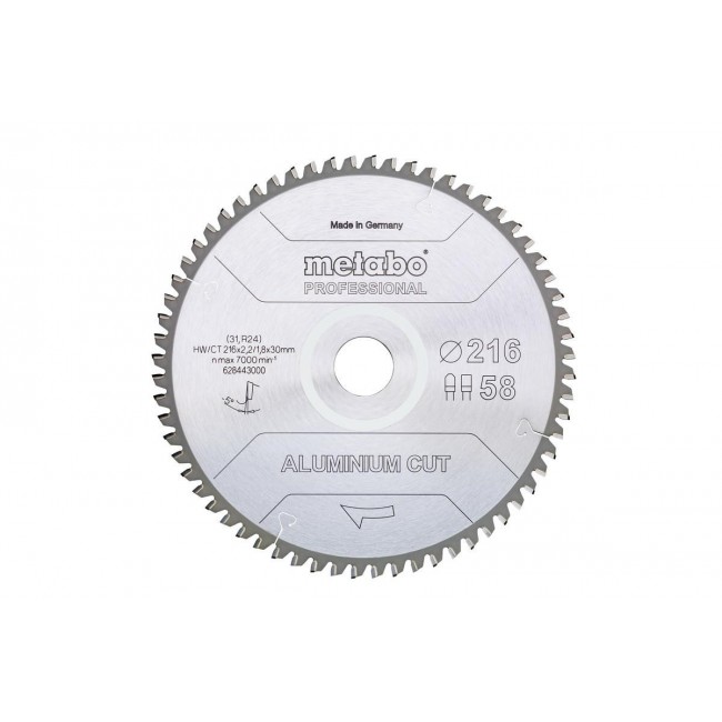 Metabo 628443000 circular saw blade 21.6 cm 1 pc(s)