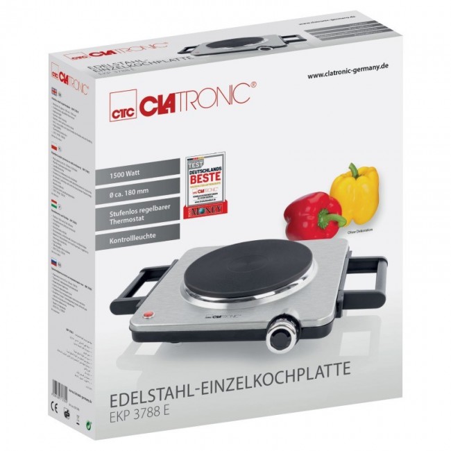 Clatronic EKP 3788 electric stove Clatronic EKP 3788 electric stove