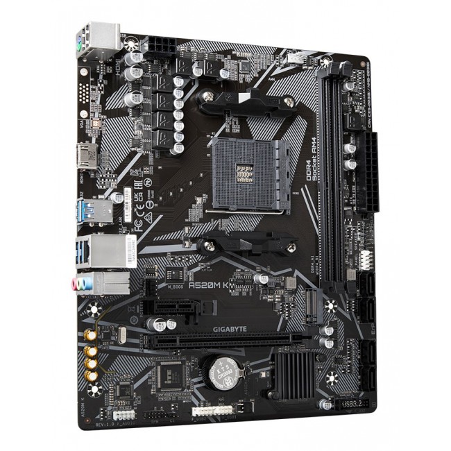 GIGABYTE A520M K (rev. 1.0) AMD A520 Socket AM4 micro ATX GIGABYTE A520M K (rev. 1.0) AMD A520 Socket AM4 micro ATX