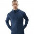 Men's sweatshirt 4F M404 navy blue melange 4FWAW24TFSWM404 31M XL