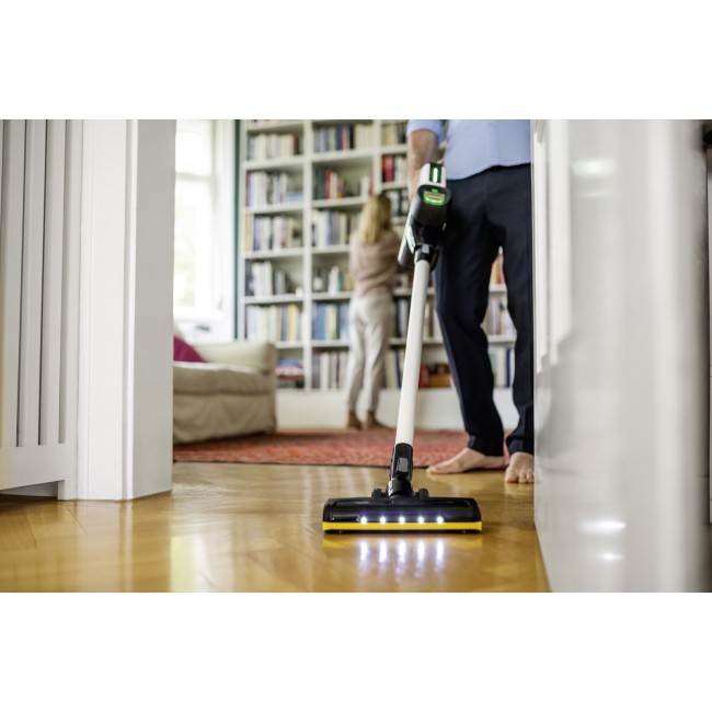 K rcher VC 7 Cordless yourMax 2-in-1 stick vacuum Battery Dry HEPA Bagless 0.8 L Grey, White 2.5 Ah