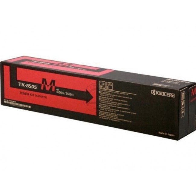KYOCERA TK-8505M toner cartridge 1 pc(s) Original Magenta KYOCERA TK-8505M toner cartridge 1 pc(s) Original Magenta