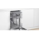 Bosch Serie 4 SPV4EMX10E dishwasher Fully built-in 10 place settings C Bosch Serie 4 SPV4EMX10E dishwasher Fully built-in 10 place settings C