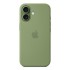 Apple iPhone 17 Silicone Case with MagSafe Light Moss Apple iPhone 17 Silicone Case with MagSafe Light Moss