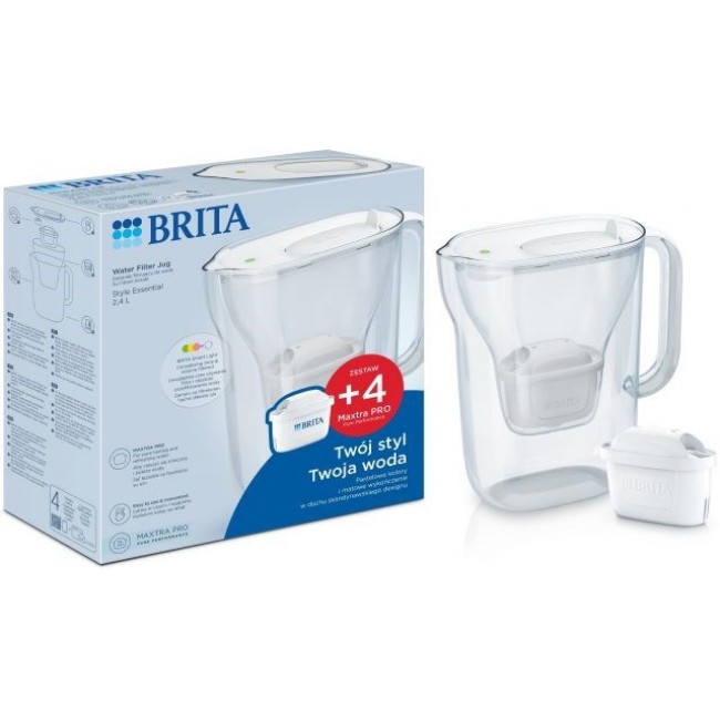 Brita Style Essential+4 MAXTRA PRO PURE PERFORMANCE (white)