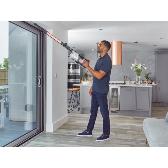 Shark Stratos 2-in-1 stick vacuum Battery Dry Bagless Black, Peach