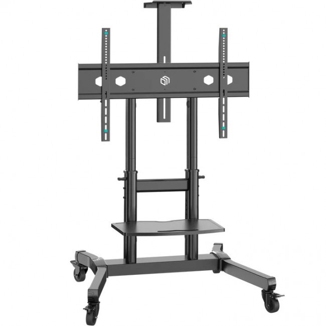 ONKRON TS1891-B Mobile tilting stand for TVs 50 -90 , max. 100 kg, black