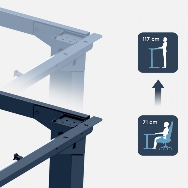 Xeno 5.0 Black electric bed base