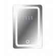 Mini fridge with LED make-up mirror ELLE 4L white Mini fridge with LED make-up mirror ELLE 4L white