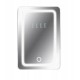 Mini fridge with LED make-up mirror ELLE 4L white