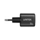 UNITEK 2x GAN 20W mains charger, black