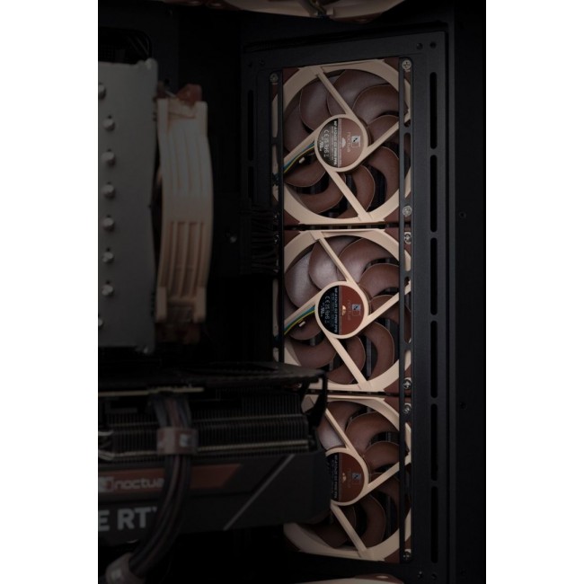 Noctua NF-A12X25 G2 PWM SX2-PP computer cooling system Computer case Fan 12 cm Beige 2 pc(s)