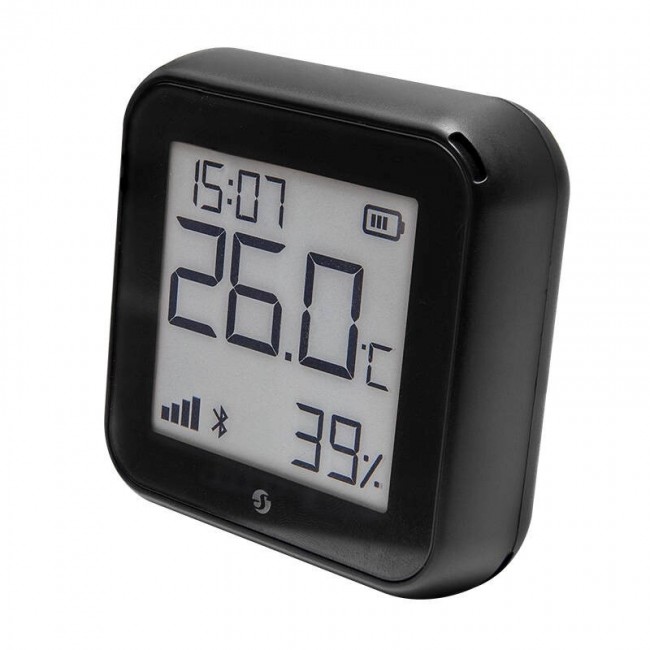Shelly H&T Gen3 Black Temperature and Humidity Sensor