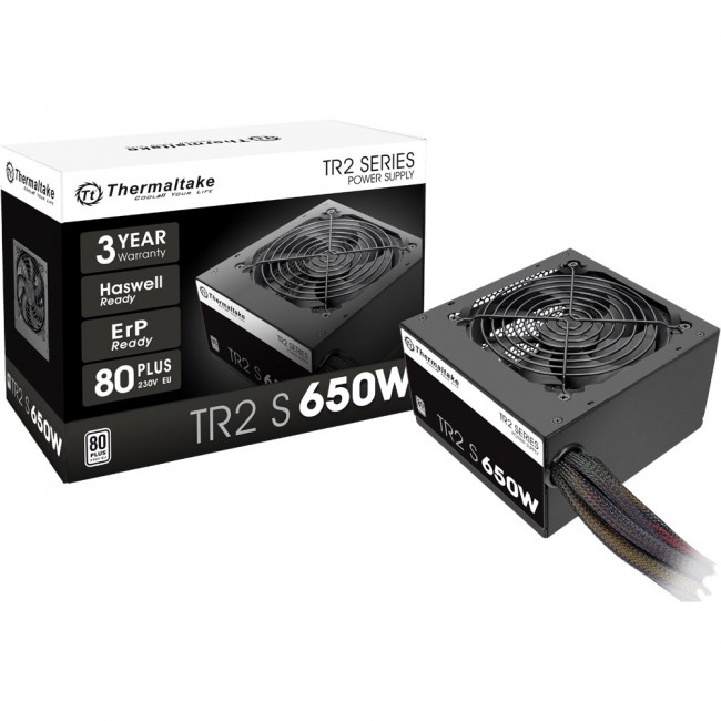Thermaltake TR2 S 650W power supply unit 20+4 pin ATX ATX Black