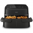 Philips 1000 series NA150/00 fryer Double 7 L Stand-alone 2450 W Hot air fryer Black Philips 1000 series NA150/00 fryer Double 7 L Stand-alone 2450 W Hot air fryer Black