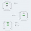 UNITEK P1129ABK01-EU mobile device charger Universal Black AC Fast charging Indoor