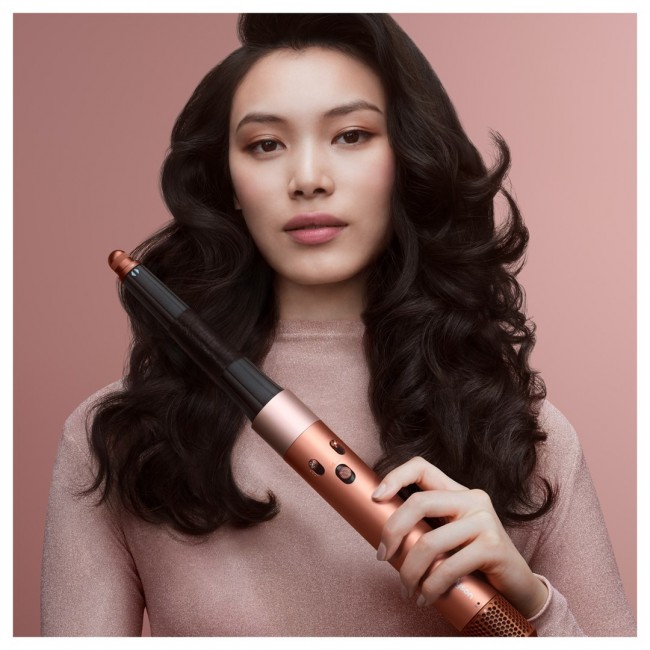Dyson Airwrap ID Straight + Wavy Multistyler Warm Black, Rose gold