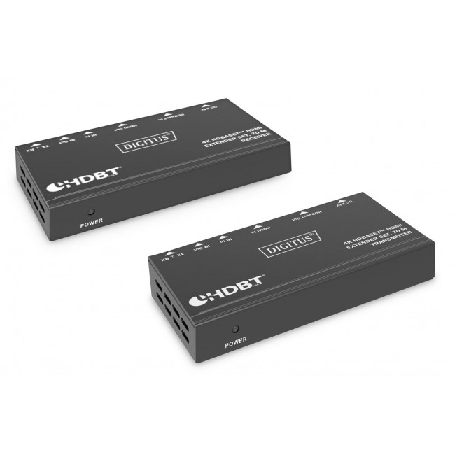 Digitus 4K HDBaseTTM HDMI extender set, 70 m Digitus 4K HDBaseTTM HDMI extender set, 70 m